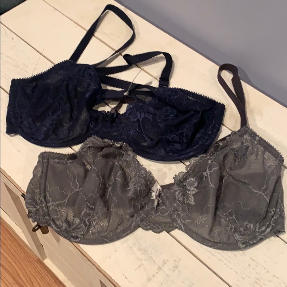 Set of 2 Apt 9 38D Lace Bras